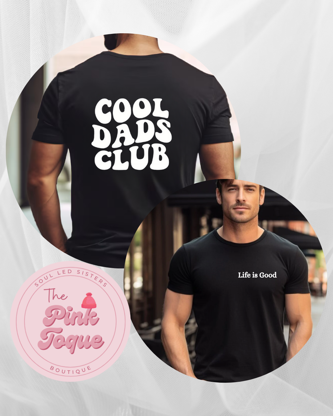 PRE-ORDER Cool Dads Club - Life is Good T-Shirt