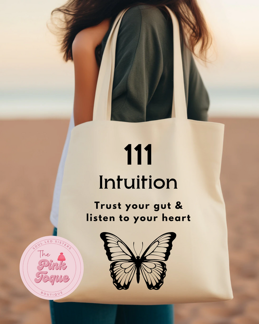 Canvas Tote Bag - 111 Intuition