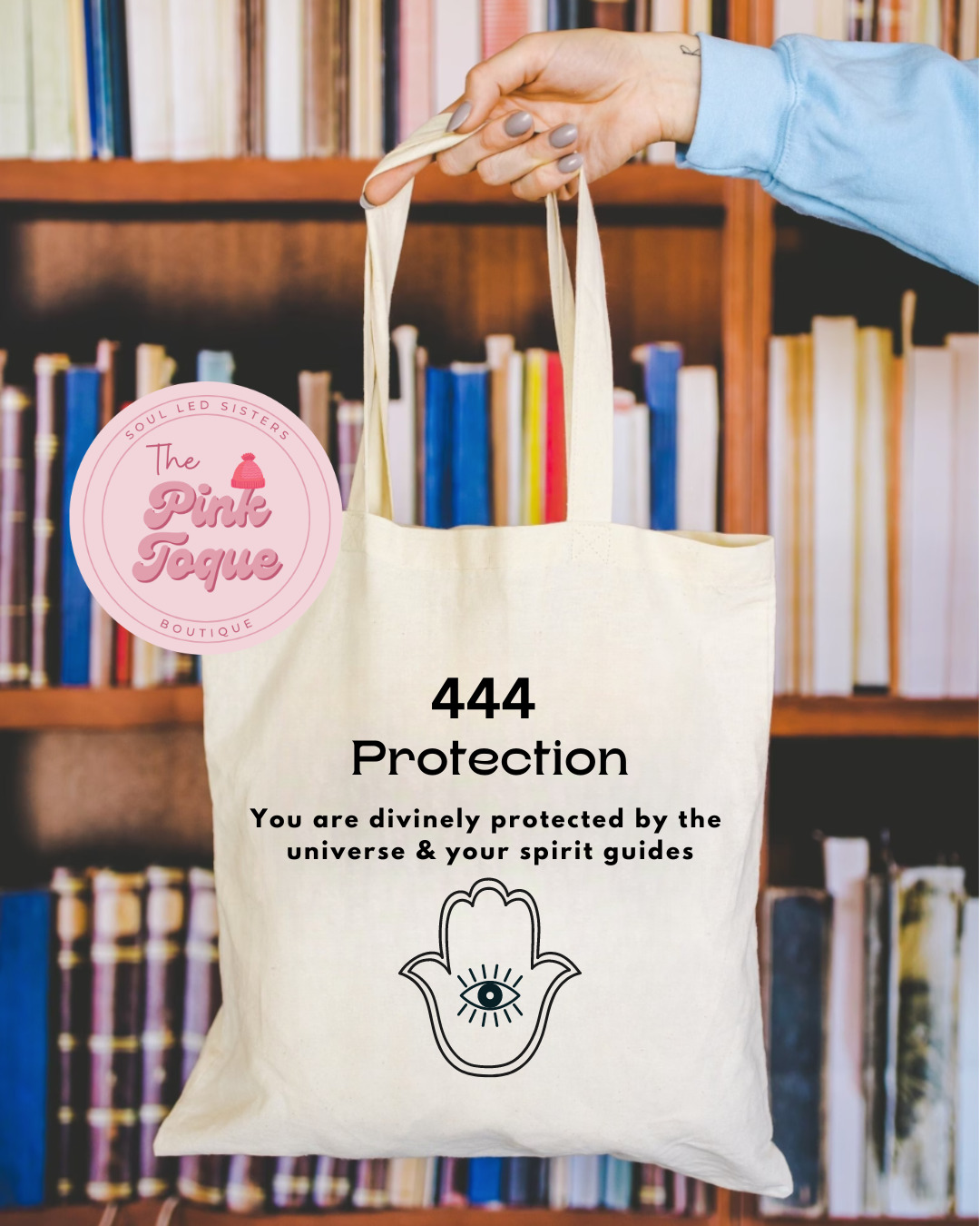 Canvas Tote Bag - 444 Protection